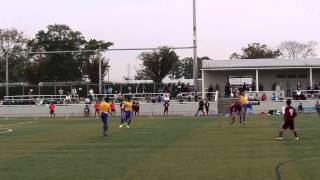 2014.11.2　高校サッカー選手権 茨城県大会 準々決勝　鹿島学園×古河第一　2/4　後半ロスタイム