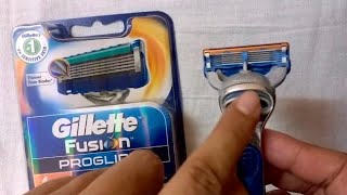 How to change Gillette Fusion blades ?