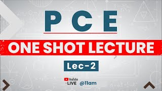 PCE ONE SHOT LECTURE | LEC-2 | SOHAM SIR | RKDEMY #engineering #mumbaiuniversity #rkdemy #pceexam