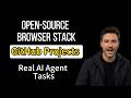 The Open-Source Browser Stack for Real AI Agent Tasks