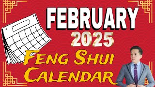 FEBRUARY 2025 FENG CALENDAR | LIVE STREAM