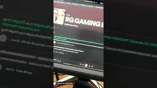 ഇനി spotify കളികൾ കാണാൻ കിടക്കുന്നത്തെ ഒള്ളു 🌝🔥 #gamingpodcast #rggamingstudio