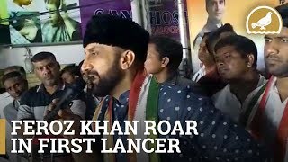 Feroz khan addressed a public meeting in Syed Nagar First Lancer