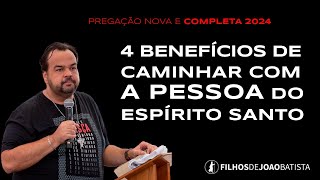 4 Benefícios de caminhar com a pessoa do Espírito Santo.  - Moisés Rocha | Pregação nova 2024