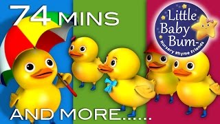 Five Little Ducks | Learn with Little Baby Bum | Nursery Rhymes for Babies | ABCs and 123s