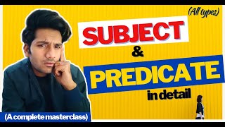 Types of Subjects and Predicates in English || Parts of a sentence