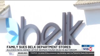 Family sues Belk department stores