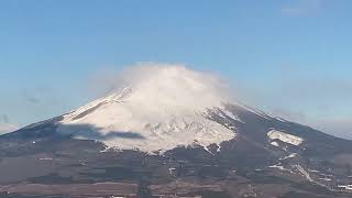 雪が残っていた金時山（2025年2月8日）