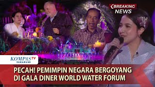 PECAH! Pemimpin Negara Bergoyang di Gala Diner World Water Forum di Bali