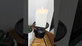 DIY candle with Dollar Tree items #dollartreediy