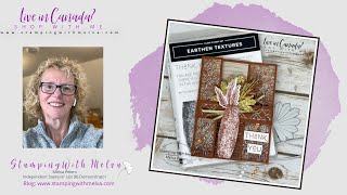 Live with Stamping With Melva - Technique - Accordion Tri-Fold Card