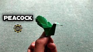 how to make a peacock out of origami paper - Tsubaku Channel