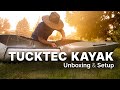 2023 Tucktec Folding Kayak Unboxing & First Setup in Real Time