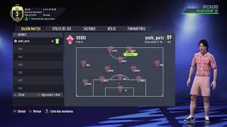 FIFA22 プロクラブ パブリック 新チーム おすぎ 始動！