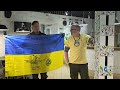 presentation to jonathan from james with y ukraine 🇺🇦