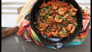 Camarones a la Mexicana (Ranchero Style Shrimp)