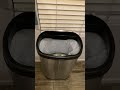 ninestars dzt 50 13 automatic touchless motion sensor oval trash can w