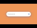 Create Password Show/Hide Toggle Button with HTML & CSS & Javascript | Step by Step Tutorial