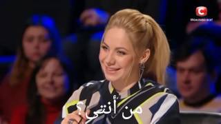 طفلة أوكرانية جميلة فى برنامج المواهب