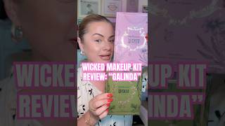 ✨HONEST REVIEW✨👀rem beauty x WICKED makeup kits: PART ONE “GALINDA” #wicked #makeup