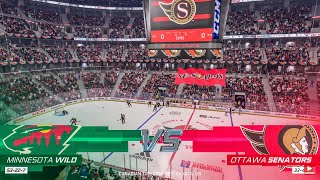 Minnesota Wild vs Ottawa Senators 10/27/2022 NHL 23 Gameplay