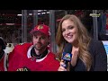 Emergency goalie steals the show in Chicago