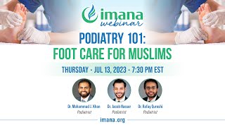 IMANA Webinar: Foot Care for Muslims