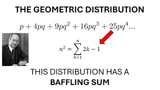 The Sums Behind the Mean and Variance of the Geometric Distribution...