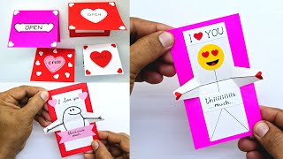 DIY Valentines Day Card | DIY Pop-Up Love Card Tutorial | Cute and Easy Handmade Surprise | DIY Card