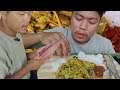 MORNING SIMPLE FOOD WITH BANANA FLOWER EATING vlog