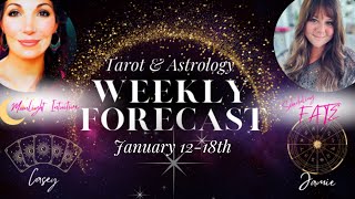 Weekly Forecast Astrology \u0026 Tarot Insights for January 12th-18th, 2025