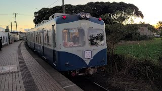 【銚子電気鉄道線】銚子電鉄2000形2001F 犬吠駅 発車シーン