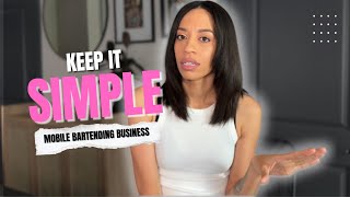 How To Start A Mobile Bartending Business from Zero | Brittney Ave