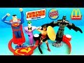 2018 McDONALD'S JUSTICE LEAGUE ACTION HAPPY MEAL TOYS BURGER KING FULL SET 6 KIDS SUPERMAN BATMAN