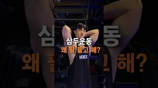 삼두운동 왜 팔 들고 해? (끝판왕 올인원  #오버헤드트라이셉스익스텐션)