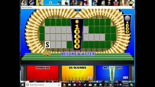 Classic Den of Games [Wheel of Fortune BigJon's PC Game] Opponents: Da Olivares and Mr. Sub Zero