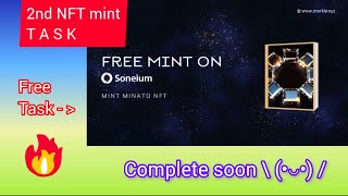 Soneium minato 2nd NFT task full guide - Complete asap - free NFT mint - Morkie