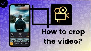 How to crop the video on Film Maker Pro?