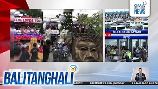 Floats ng entries sa 50th MMFF Parade of Stars, inabangan | Balitanghali