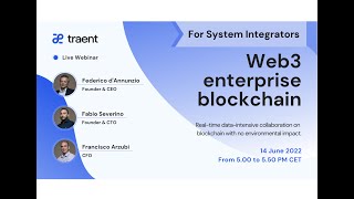 Web3 enterprise blockchain for fact-driven enterprise - Systems Integrators