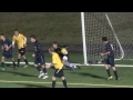 vince shaw free kick save against madison southern h.s.