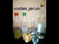 Arak jeruk dengan aroma yg menggoda