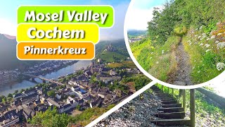 20 Minute Early Bird Workout Scenery in Cochem, Mosel Valley - For Treadmill, Elliptical, Power Walk