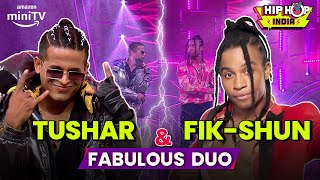 Fik-Shun and Tushar Duo is Fire🔥 | Nora Fatehi & Remo D'Souza | Hip Hop India | Amazon miniTV