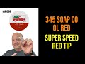 345 Soap Co Ole Red | Gillette Super Speed Red Tip | WCS Synth | Lucky Tiger