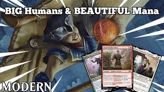 BIG Humans \u0026 BEAUTIFUL Mana | OTJ Satoru Humans | Modern | MTGO