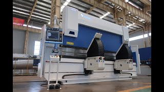 ACCURL 10 Axis CNC Press Brake EURO PRO B40220 with DELEM DA69T and Front Sheet CNC Followers