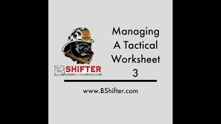 Managing a Command Worksheet Part 3