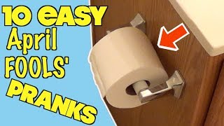 10 Easy April Fools' Day Pranks Anyone Can Do - HOW TO PRANK (Evil Booby Traps) | Nextraker