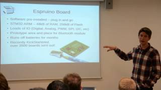 OSHUG 32 — Bringing JavaScript to Microcontrollers, Gordon Williams